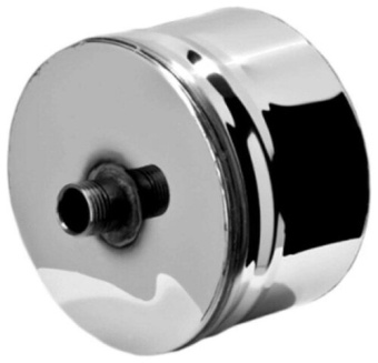 Заглушка с конденсатоотводом наружняя Ф150