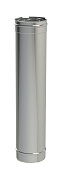 Купить Труба дымоходная прямая 1 м D-115 мм из нержавеющей стали Прок
